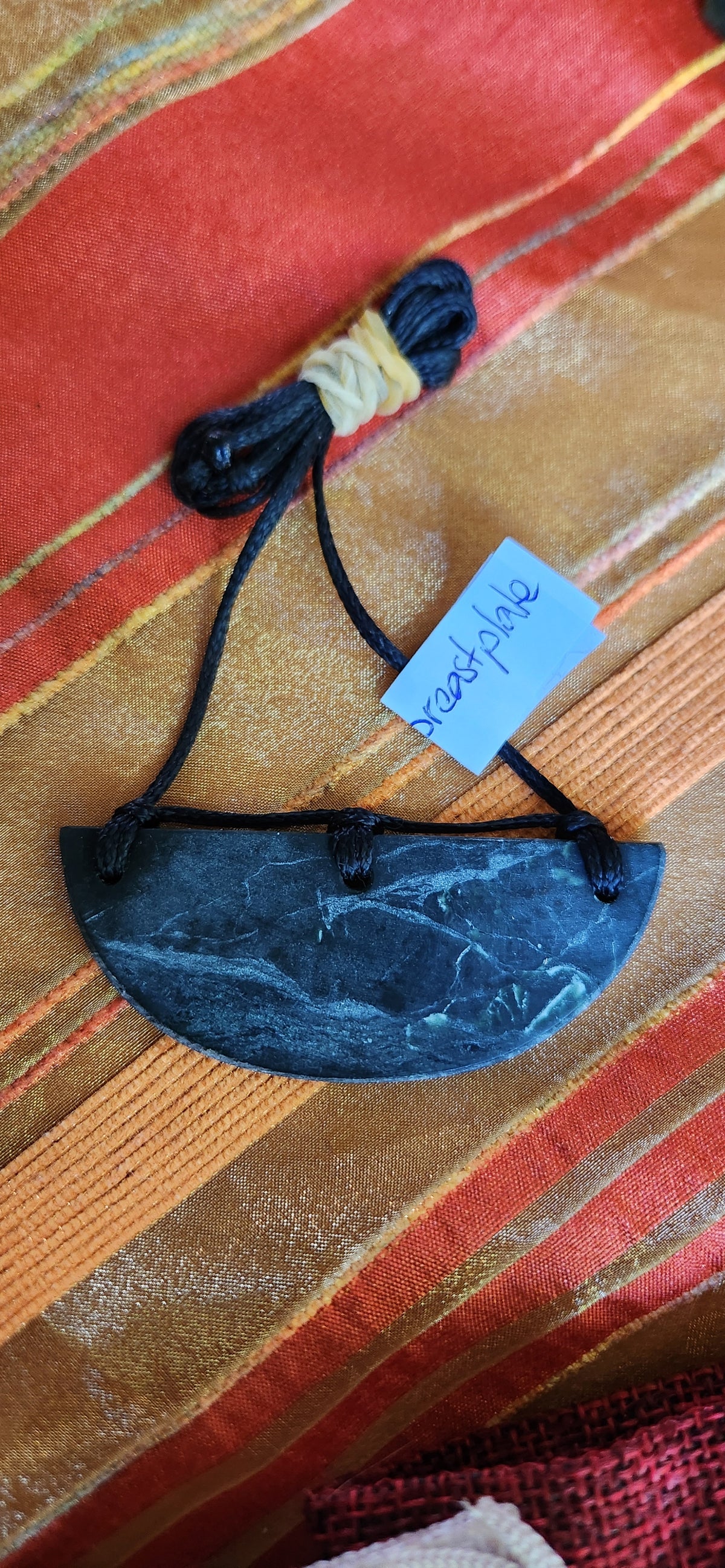 Small Dark Pounamu Breastplate