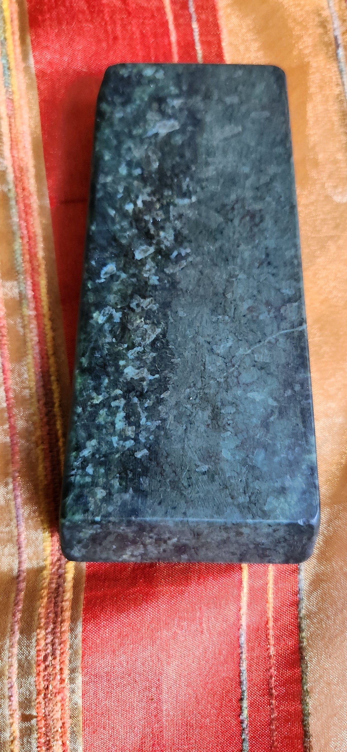Dark Pounamu Toki Display Piece